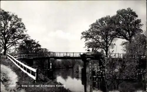 Ak Geldrop Nordbrabant Niederlande, Brug over het Eindhovens Kanaal