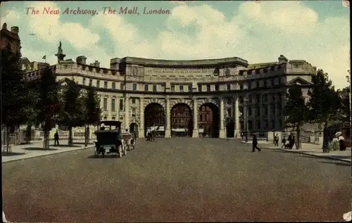 Ak London City England, The New Archway, The Mall