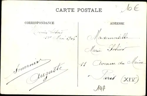 Ak Courrières Pas de Calais, Minen, Ungefähr 400 Opfer starben auf dem Grund dieser Grube