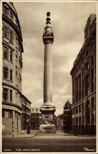 Ak London City England, The Monument