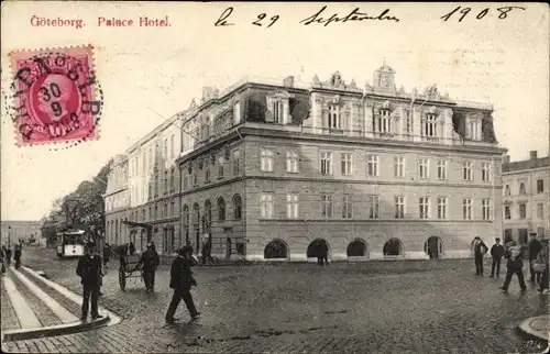 Ak Göteborg Schweden, Palace Hotel