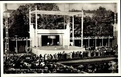 Ak Göteborg Schweden, Liseberg, Stora Friluftsscenen