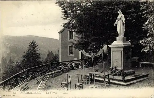 Ak Plombières les Bains Lothringen Vosges, La Vierge