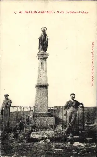 Postkarte Ballon d&#39;Alsace Vosges, Notre Dame