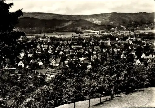 Ak Saalfeld an der Saale Thüringen, Panorama vom Ort