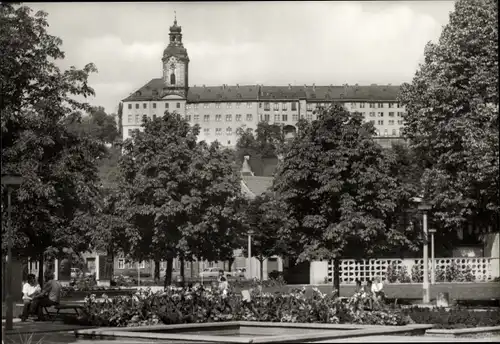 Ak Rudolstadt in Thüringen, Wilhelm Pieck Platz, Heidecksburg