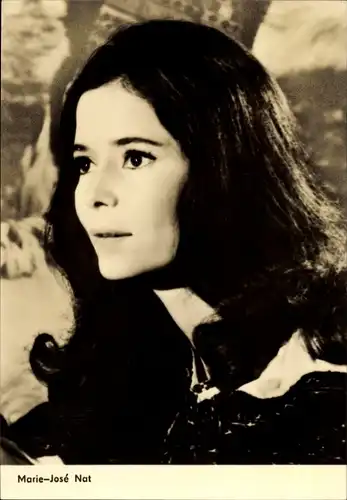 Ak Schauspielerin Marie Jose Nat, Francoise oder das Eheleben, Wiesenstraße 10, Portrait