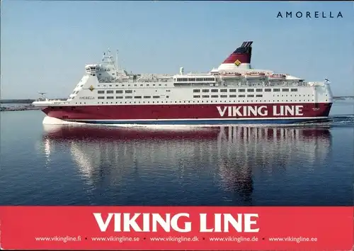 Ak Fährschiff Amorella, Viking Line