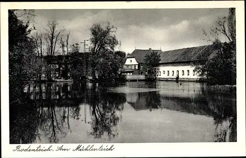 Ak Bad Bodenteich in der Lüneburger Heide, Am Mühlenteich