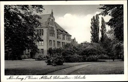 Ak Nienburg an der Weser, Albert Schweizer-Schule