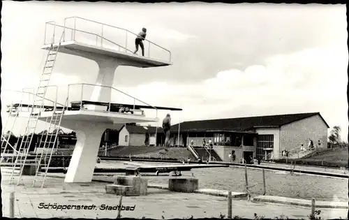 Ak Schöppenstedt in Niedersachsen, Stadtbad