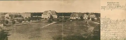 Klapp Ak Nordholz Wurster Nordseeküste, Kinderheim des Roten Kreuzes