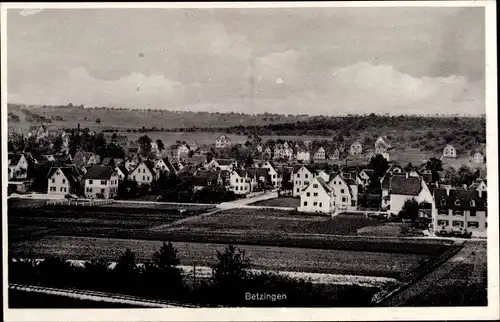Ak Betzingen Reutlingen in Baden Württemberg, Blick auf den Ort