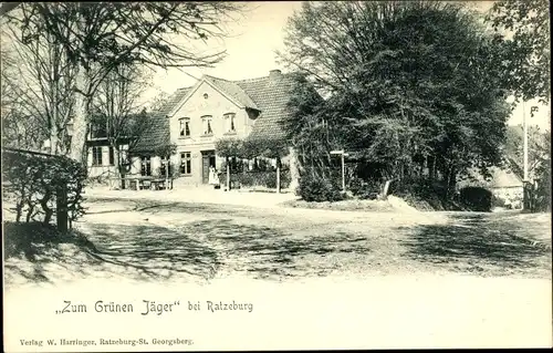 Ak Ratzeburg im Herzogtum Lauenburg, Zum Grünen Jäger