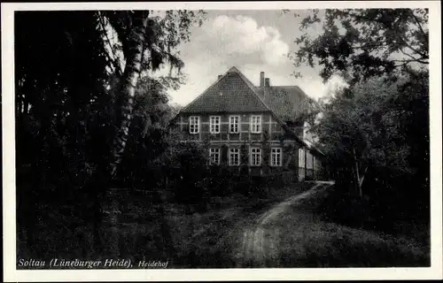 Ak Soltau Lüneburger Heide Niedersachsen, Heidehof