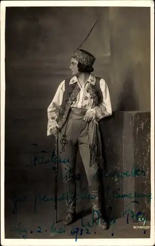 Ak Schauspieler Willy Frey, Portrait, Autogramm