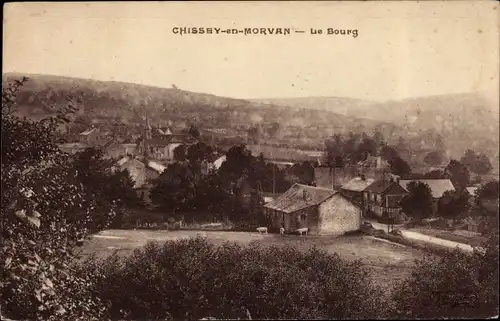 Ak Chissey Saône et Loire, in Morvan, Le Bourg