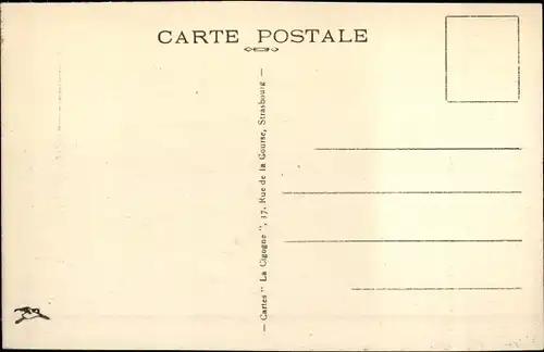 Ak Thann Alsace Haut Rhin