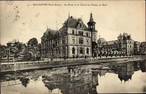 Ak Mulhouse Mulhouse Elsass Haut-Rhin