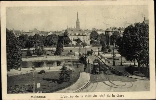 Ak Mulhouse Mulhouse Elsass Haut-Rhin