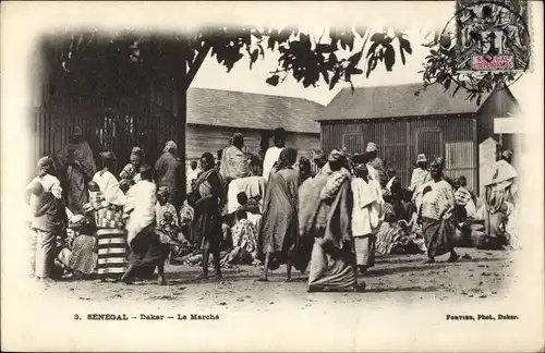 Ak Dakar Senegal, Marktplatz