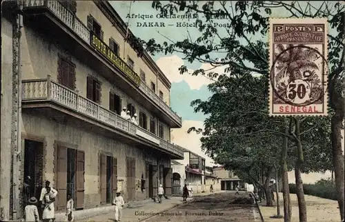 Ak Dakar Senegal, Postgebäude