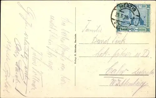 Ak Saarlouis im Saarland, Kommandantur