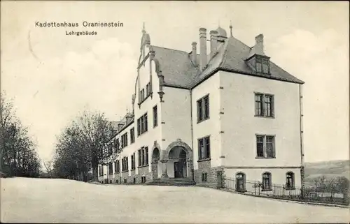 Ak Diez an der Lahn, Kadettenhaus Oranienstein, Lehrgebäude