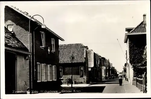 Ak Zevenhuizen Südholland, Wijkgebouw Groene Kruis