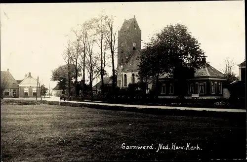 Foto Ak Garnwerd Groningen Niederlande, Ned. Herv. Kerk