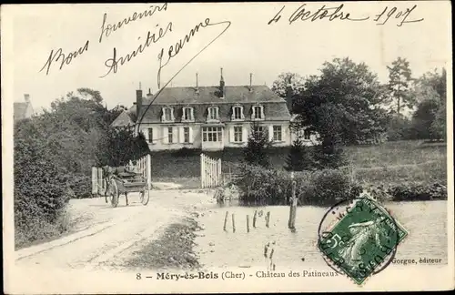 Ak Méry es Bois Cher, Château des Patineaux