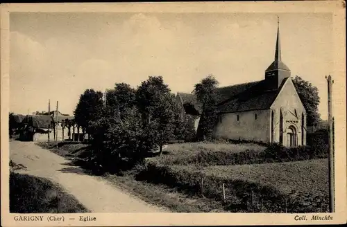 Ak Garigny Cher, Église