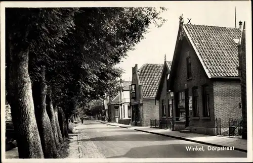 Ak Winkel Nordholland Niederlande, Dorpstraat