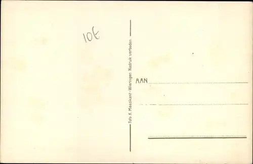 Ak Wieringermeer Hollands Kroon Nordholland Niederlande, Ploegen