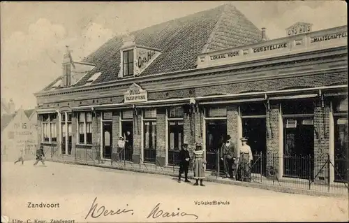 Ak Zandvoort Nordholland Niederlande, Volkskoffiehuis