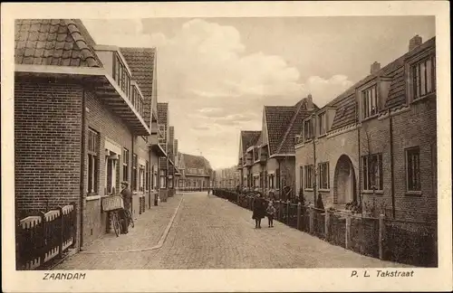 Ak Zaandam Zaanstad Nordholland, Pieter Lodewijk Takstraat