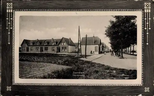 Passepartout Ak Zaandam Zaanstad Nordholland, Havenweg