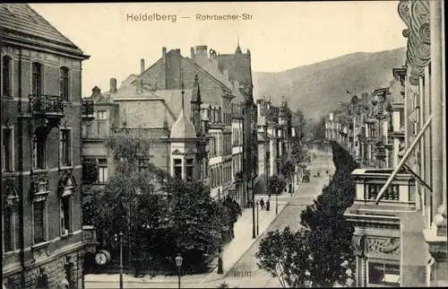 Ak Heidelberg am Neckar, Rohrbacher Straße