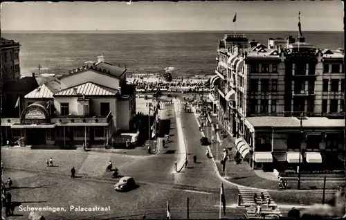 Ak Scheveningen Den Haag Südholland, Palacestraat