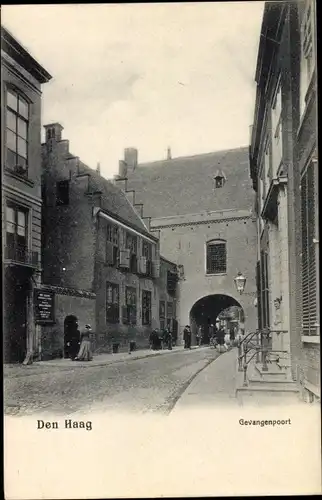 Ak Den Haag Südholland Niederlande, Gevangenpoort