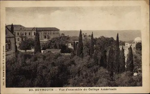Ak Beirut Beirut Libanon, Überblick über das American College