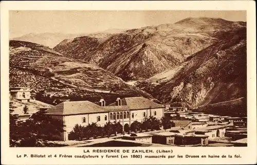Ak Zahleh Libanon, La Residence, Gebäude und Umgebung