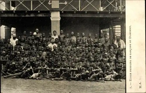Ak Dahomey Benin, Ecole Primaire de Garcons, Missionar