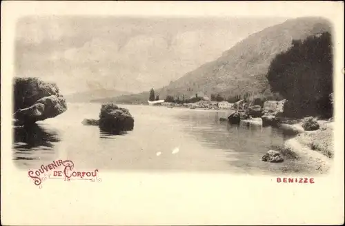 Ak Korfu Griechenland, Benizze, Küstenpartie