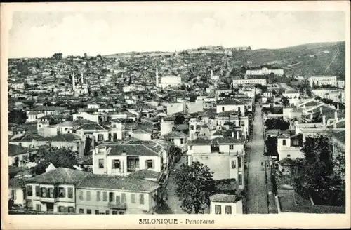 Ak Thessaloniki Saloniki Griechenland, Panorama
