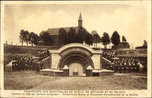 Ak Béthune Pas de Calais, Confreries des Charitables de St. Eloi de Bethune et de Beuvry