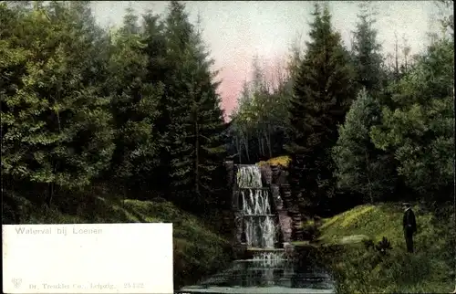 Ak Loenen Gelderland, Waterval