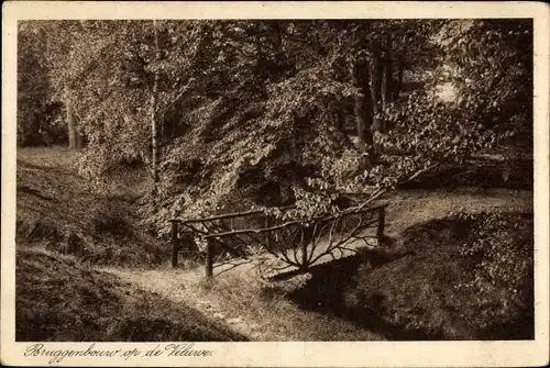 Ak Putten Gelderland, Bruggenbouw op de Veluwe