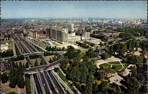 Ak Rotterdam Südholland Niederlande, Blick auf Stadtmitte