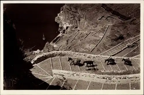 Ak Insel Thera Santorini Griechenland